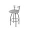 Holland Bar Stool Co OD411 Jackie Low Back Stainless Steel 25 Swivel Outdoor Counter Stool with Breeze Sidewalk Seat OD41125SSOD006 - alternate 1